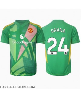 Günstige Manchester United Andre Onana #24 Torwart 3rd trikot 2024-25 Kurzarm